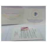 1935 HJ Heinz Co Modern Aviation Stamp Booklet with letter and 2 Stamps