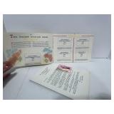 1935 HJ Heinz Co Modern Aviation Stamp Booklet with letter and 2 Stamps