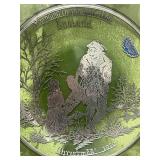 1970-71 Sterling on Crystal Christmas Plates in Cases