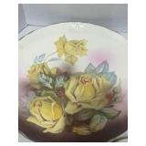 3 Beautiful Flower Plates Austria