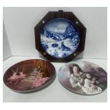 1971 First Edition German Christmas Plate and 2 Collector Plates