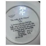 1971 First Edition German Christmas Plate and 2 Collector Plates