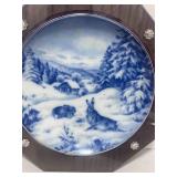 1971 First Edition German Christmas Plate and 2 Collector Plates