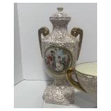 3 Ivory Ware England Decorative Pieces