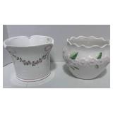 Two Ceramic Planters