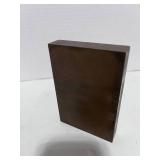 Very Heavy Solid Brass Type Setter Block for Wayzata State Bank MN