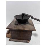 Very Old Run Easy Coffee Mills Wood Coffee Grinder
