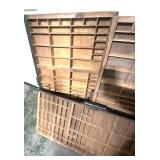 Three Type Setter Drawers