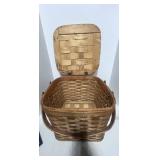 Vintage Wicker Picnic Basket