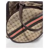 Vintage Gucci Like Racquetball Bag w Racket