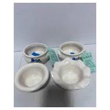 NEW 2 Mini Cool Dip Pots