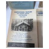 1893 Animal Traps Book (1976 Reprint) 1975 Trap Collectors Guide, 1973 Northwoods Trapline and 1988 Nichols Net and Twine