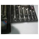 11pc SAE Combination wrench set plu...
