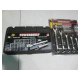15pc Powerbuilt 1/2in metric socket...