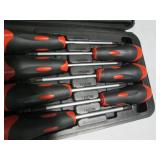 7pc screwdriver set with case plus ...