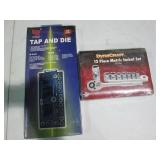 40pc heavy duty tap and die set plu...