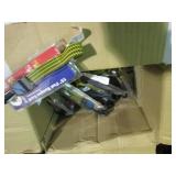 12pc 15in flat bungee cord lot...