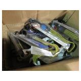 12pc 15in flat bungee cord lot...