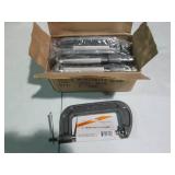 5in Heavy duty C-clamp lot of 6...