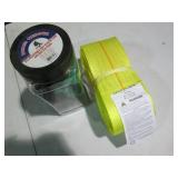 4in x 30ft heavy duty tow strap wit...