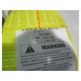 4in x 30ft heavy duty tow strap wit...