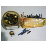 Bulk bin of 3ft keychain tape measu...