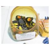 Bulk bin of 3ft keychain tape measu...