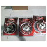 3-pack Lincoln Electric depressed c...