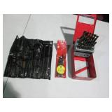 Large carbide drill bit set, left h...