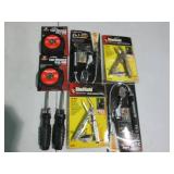 Tape measures, 12-in-1 multi-lockin...