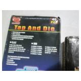 40pc heavy duty tap and die set plu...