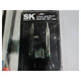 Pry tool, long reach pliers, magnet...