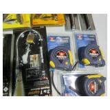Measuring tapes, multi-locking plie...