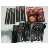 Hex key sets, measuring tapes and r...