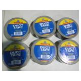 6 pack of 2inch Duct tape 1.89x60 y...