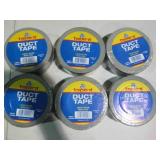 6 pack of 2inch Duct tape 1.89x60 y...