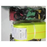 4in x 30ft heavy duty tow strap wit...