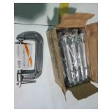 5in Heavy duty C-clamp lot of 6...