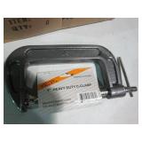 5in Heavy duty C-clamp lot of 6...