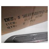 5in Heavy duty C-clamp lot of 6...