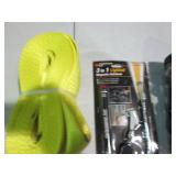 4in x 30ft heavy duty tow strap wit...