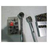 Drill index, ratchets and 10pc impa...