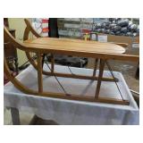 Vintage Wood Sled 39 x 21 x 17" - p...