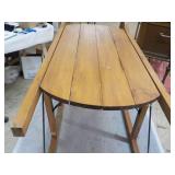 Vintage Wood Sled 39 x 21 x 17" - p...