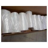 8 Rolls of Clear Plastic 33 Gallon ...