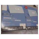6000 Address Labels...