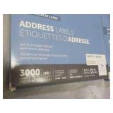 6000 Address Labels...