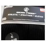 12 Pair Wear Proof Black Socks size...