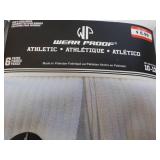 12 Pair Wear Proof White Socks size...