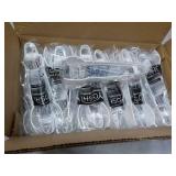 Case of 48 White Plastic 7" Tongs...